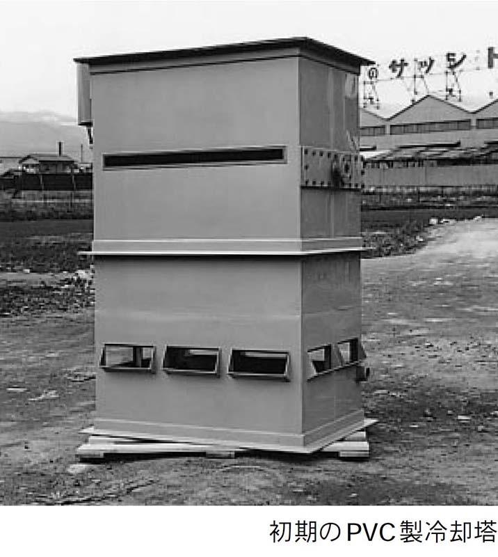 冷却塔事業、脱臭装置販売を開始