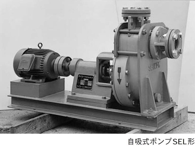 自吸式ポンプと耐熱性塩ビ成形ポンプの販売開始